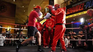 David Benavidez Beast Mode Looks Sharp Before Big Fight Vs Caleb Plant