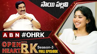 Sai Pallavi Open Heart With RK || Full Episode || Season -3 || OHRK