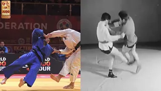 Judo sweeps VS Sambo sweeps (shoes and barefoot)