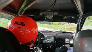 Rallye Ain Jura 2024- Es8 Le Poizat - Caméra Embarquée GUILLAMON/BONNET 106 N2