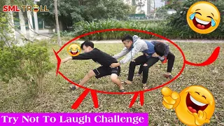 TRY NOT TO LAUGH - Funny Comedy Videos and Best Fails 2019 by SML Troll Ep.68