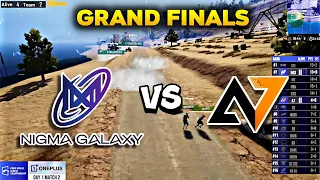 Alpha7 vs Nigma Galaxy | PMGC 2021 Grand Finals✨ | PUBG MOBILE