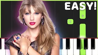 Love Story - Taylor Swift | EASY Piano Tutorial