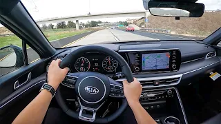 2021 KIA K5 GT-Line AWD 1.6 Turbo POV Test Drive