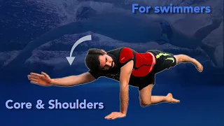 Dry-land Swimming Workout :: Core strength and shoulder stability