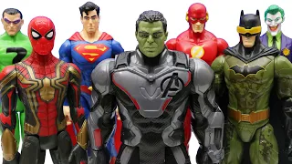 Huge Titan Hero Series Collection | DC Batman | Marvel Spider-Man | Hulk