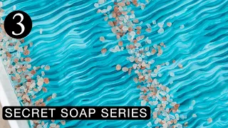 Geometric Shapes Cold Process Soap Making | #SecretSoapSeries2019 | Royalty Soaps