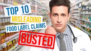 Top 10 Misleading Food Label Claims | Nutrition Labels BUSTED!!!