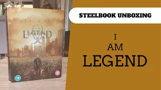 I Am Legend Zavvi Exclusive 4K Steelbook Unboxing