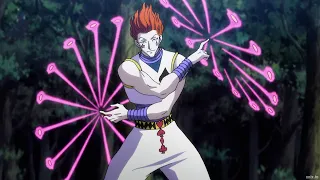 ヒソカは信じられないほどの速さでゴトーの命を奪う, Hisoka takes away Gotoh's life at an unbelievable speed