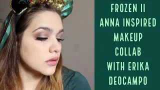 Frozen 2 Anna Inspired Makeup Tutorial | Collaboration with Erika DeOcampo