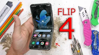 Samsung Z Flip 4 Durability Test!! - they slipped a bit...