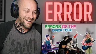 ERRORS of the "ERROR" Tour - The Warning - First Reaction!