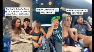 Break Up 💔 prank on GF to See HER Reaction 😂😂    Breaking Up