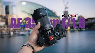 Viltrox 35mm f/1.8 AF Full Frame lens 4K Video Test (Shot it on A7IV in Sydney)