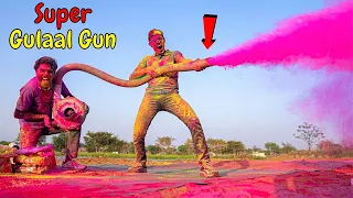 We Made Powerful Gulaal Thrower | गुलाल को जबरदस्त तरीके से उड़ाता है | Ultimate Holi Gadget