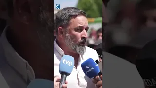 Abascal acusa a Sánchez de "lloriquear"