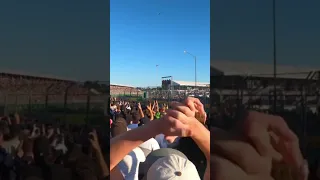 Gasly-Ocon crash. Crowd view. #f1 #ausgp #gasly #ocon