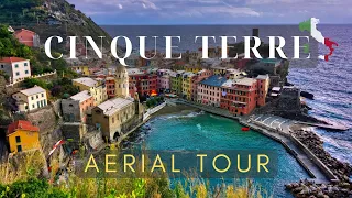 Cinque Terre Aerial Tour - Picturesque Towns of the Italian Riviera