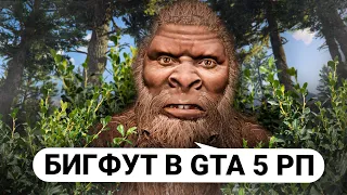 УСТРОИЛ ОХОТУ НА БИГФУТА в GTA 5 RP