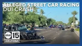 Two people killed, driver arrested after alleged street racing DUI crash in Goodyear