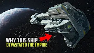 Why the Empire was AFRAID of the Starhawk Battleship | Star Wars Squadrons