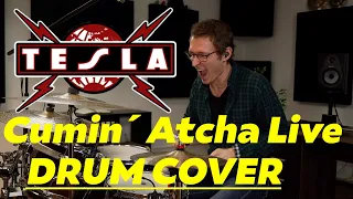 Tesla - Cumin´ Atcha Live | GTA Vice City Drum Cover Series | Dennis Berg