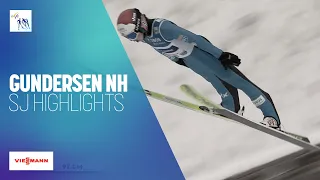 M. L. Lund (NOR) | Winner | SJ segment | Women's Gundersen NH | Lillehammer | FIS Nordic Combined