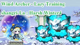 GMS Reboot - Wind Archer Lv.275 Lazy Training - Shangri-La : Harsh Winter4