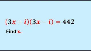 Quadratic equation with imaginary unit: STEP-BY-STEP SOLUTION