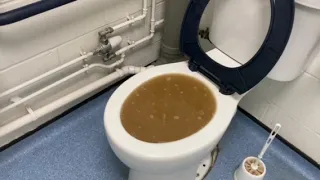 Flooding toilet