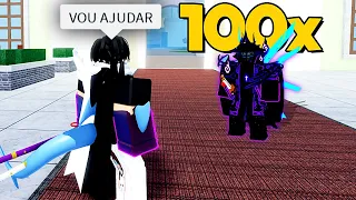 ENTREI NA CONTA DELE E MELHOREI 100X GASTANDO ROBUX NO BLOX FRUITS