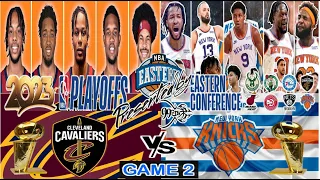 Cleveland Cavaliers vs New York Knicks Full Game 2 Highlights / April 18 2023 / NBA Playoffs