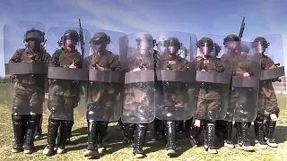 U.S. Marines 2nd Battalion, 1st Marines, Non-Lethal Riot Control