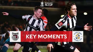 Grimsby Town v Luton Town | Key Moments | Fourth Round Replay | Emirates FA Cup 2022-23