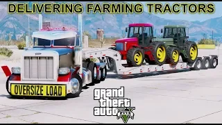 GTA 5 REAL LIFE MOD - ANOTHER DAY AT WORK #46 New PhantomHD Oversize Truck & Lowboy Trailer