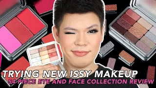 MAGANDA BA?! NEW ISSY EYESHADOW AND FACE PALETTE REVIEW, TUTORIAL, AND SWATCHES (ALL SHADES)