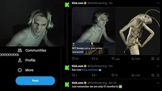 xQc Gets Cooked by KICK on Twitter