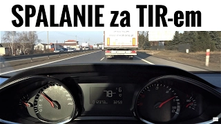 1L/100km SPALANIE za TIR-em Serio!? CZY TO Możliwe? [ ECO DRIVING ] Test PL