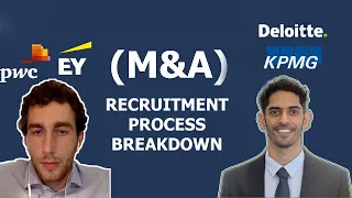 Big 4 (Deloitte, PWC, EY, KPMG) recruitment process breakdown w/ @FinanceUnboxed