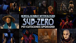 Mortal Kombat Mythologies: Sub-Zero PS1 Cutscenes | Upgraded to 1080P 30FPS