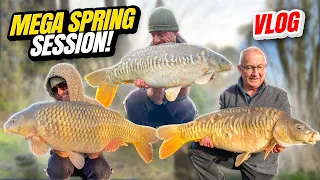 Todber Manor Big Hayes Spring Carp Fishing VLOG 48-Hour Session!