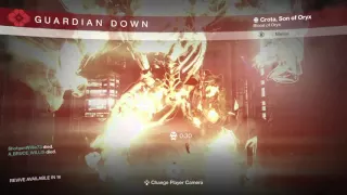 Crota Runs into the Crystal Room