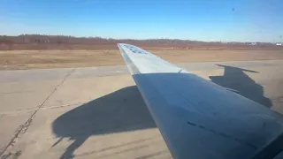 Yak-40 using full runway on takeoff