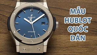 Trải nghiệm đồng hồ Hublot Classic Fusion 42mm Mặt Xanh Blue | 542.NX.7170.RX