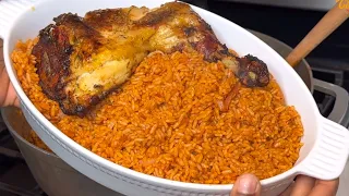 How to cook jollof rice without tomato paste or tomatoes | carrot jollof rice. A must try .