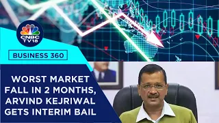 Worst Market Fall In 2 Months, Arvind Kejriwal Gets Interim Bail, Tata Motors Q4 Earnings & More