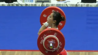 China weightlifting Deng Wei 135kg