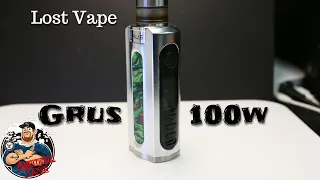 Lost Vape Grus 100w 21700 Box Mod Review