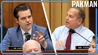 Matt Gaetz & Democrat Spar Over Pledge of Allegiance